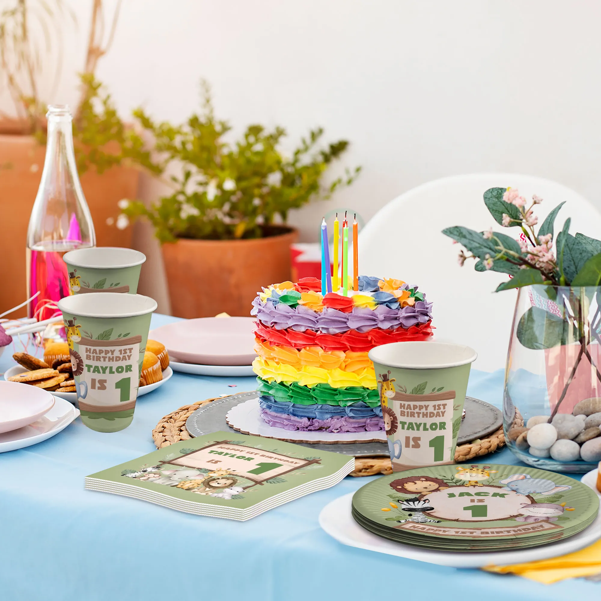 Jungle Kids Party Set image 7